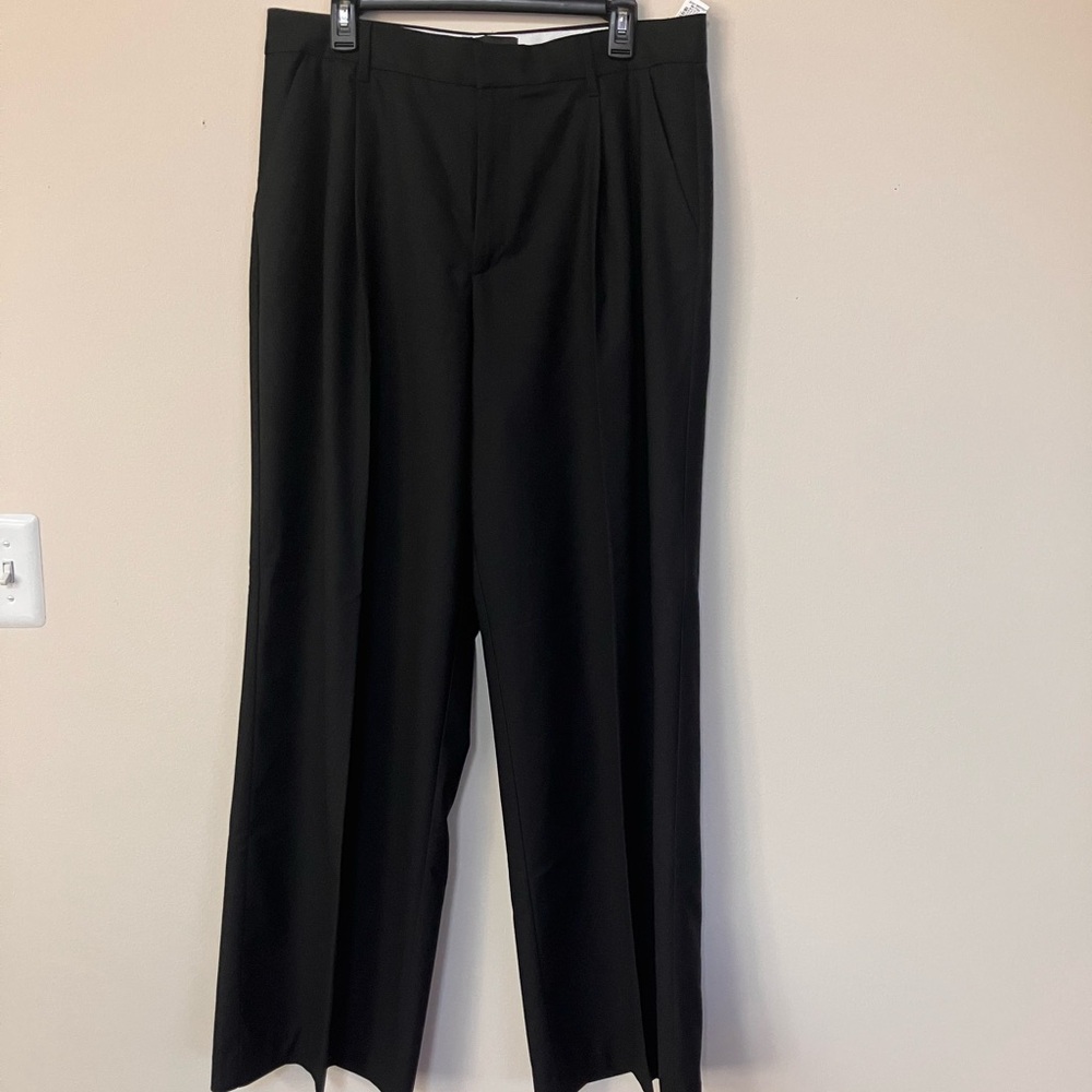 Zara Classic Black Straight Leg Dress Pants | Preppy - Minimalist - Office